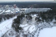 Вид с колеса обозрения около Радуга-Парк (зима 2013)