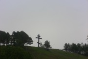 Памятный крест на горе Бессонова