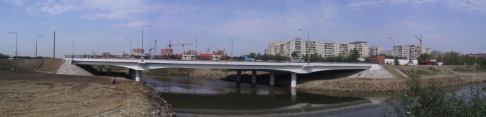 Мост через р. Исеть по ул. Фурманова-Ткачей