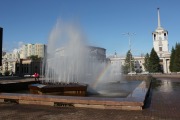 Фонтан на площади Советской Армии