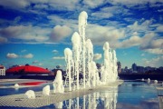 Поющий фонтан у Ельцин-центра