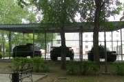 Техника на территории суворовского военного училища
