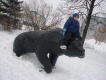 Скульптура «Медведь»