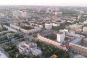 Обзорная площадка города на БЦ Высоцкий