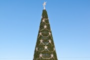 Новогодняя елка - Елка на площади 1905 года. Фотография сделана в январе 2011 года.